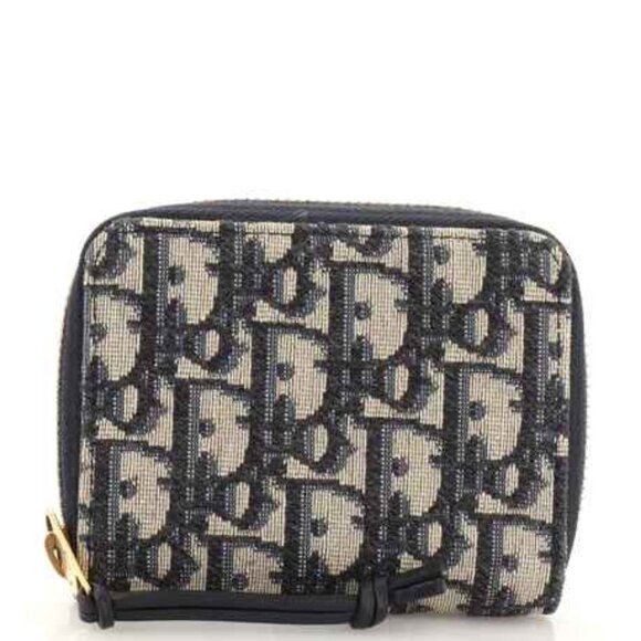 Dior Oblique Canvas Coin Pouch - Picture 1 of 2